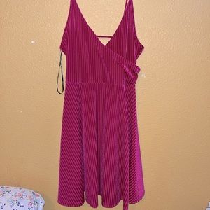 Women Dress - Burgundy